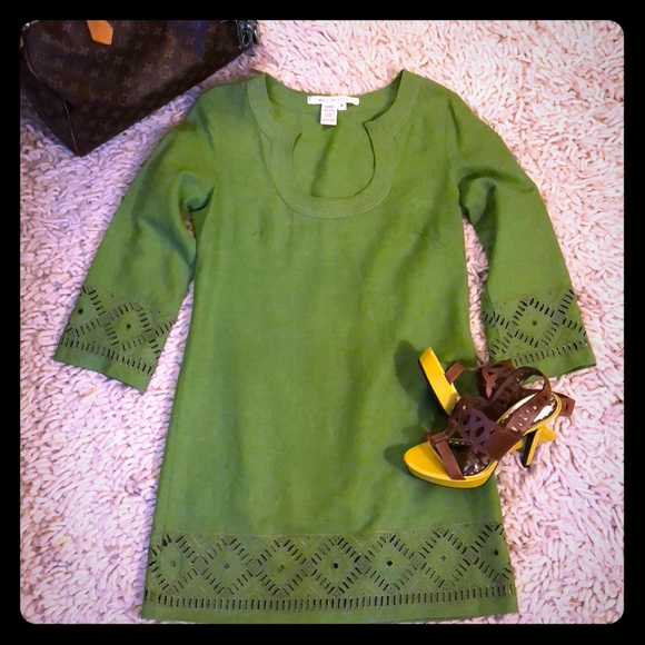 Linen Max Studio Dress - Picture 1 of 8